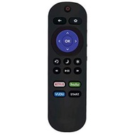 交換用リモコン Element Roku TV Smart 4K Ultra HDTV E1AA32R-T E1AA32R-G(中古品)