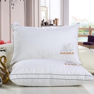 五星級酒店全棉枕芯枕頭 立體鎖邊純棉羽絲絨壓縮枕