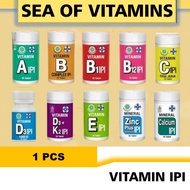 IPI Vitamin A B1 B12 B Complex CE Zinc 1 Bottle