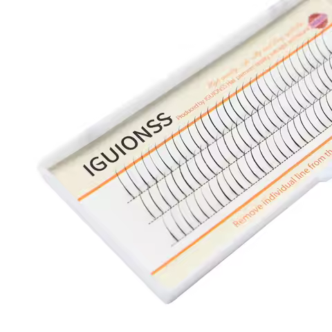 IGUIONSS Wispy Lash Clusters Spiky Individual False Eyelashes Fairy Lashes for DIY Eyelash Extension