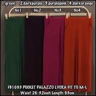 Muslimah Pants Palazzo Lycra