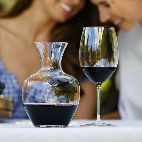 Zalto Style 1500ml Superior Quality Axium Decanter Lead-Free Handmade Crystal Perfect Flawless Wine 