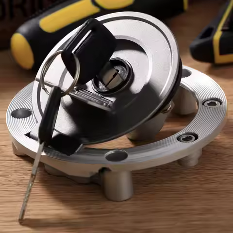 Motorcycle Fuel Tank Gas Cap Cover Lock with Keys for Yamaha YZF R1 R6 R6S 2003-2008 2002 2009 10 20