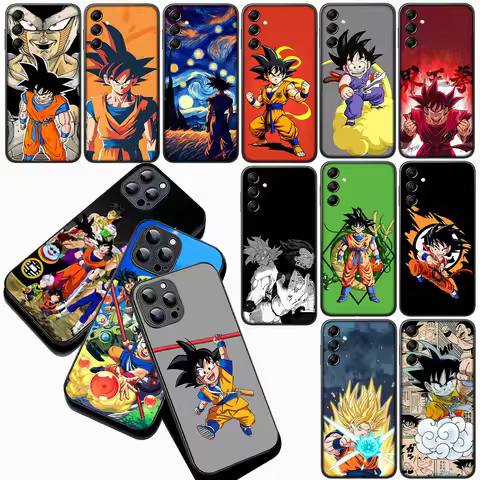 Dragons B-Balls-Comics G-Gokus Casing Phone Cover for Samsung Galaxy S25 S23 S24 FE Ultra Plus S7 Ed
