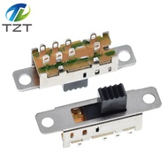 10Pcs SS23E04 Double Toggle Switch 8 Pins 3 files 2P3T DP3T Handle high 5mm small slide switch