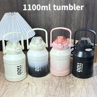1000/1100/1300ml 316Stainless tumbler tahan sejuk Portable Outdoor Water bottle Sports Straw tumbler