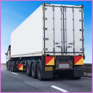 Safety Flags 6 Pieces Warning Flags with Elastic Cord 18 x 18 Inch High Visibility Banner for Truck 