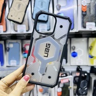 Uag เคสโทรศัพท์มือถือแบบใส ผิวด้าน กันกระแทก มีแม่เหล็ก สําหรับ IPhone 12 13 14 15 Pro MAX