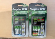 Energizer 勁量充電器（NiMH Battery  Charger CHVCM4）及電池