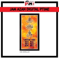 Jam Waktu Solat Azan Digital PTIME