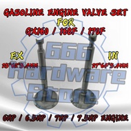 Honda GX160 168F  170F IN & EX Valve【2pcs/1set】
