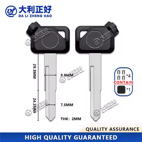 DL Motorcycle Keys For YAMAHA VOX BWS JOG EVO ZR 50 100 125 4V VOX50 VINO EVO2 Motorcycle Key with m