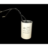 Capacitor 9 uf and 10 uf RS brand