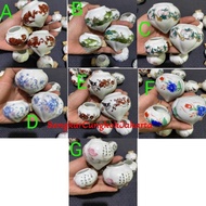 MURAH Cepuk Guci Cungkok Keramik Sangkar Burung Besar Murai Hwamei