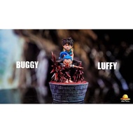Straw Hat Studio - Luffy &amp; Buggy One Piece Resin Statue GK Anime Figure