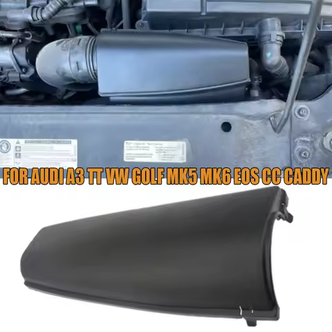 For Audi A3 TT VW Golf Mk5 Mk6 Eos CC Caddy 3pcs Engine Air Intake Duct Black Set 1K0805971C 1K0 805