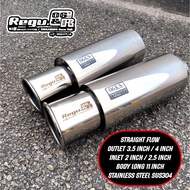 REGU 06 R STRAIGHT FLOW MUFFLER EXHAUST Ready Stock In Malaysia