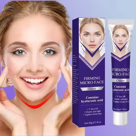 Effective V-Shape Face Slimming Lifting Facial Cream Lift Up V Double Chin Cheek Slimming Firming An
