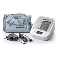 (รับประกันศูนย์ไทย 5 ปี ) Omron HEM-7121 เครื่องวัดความดันโลหิตดิจิตอล แถมอแดปเตอร์แท้ 1 ชุด