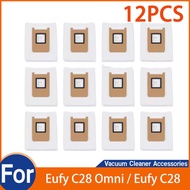 For Eufy C28 Omni / Eufy C28 Robot Vacuum Cleaner Accessories (12PCS Dust Bags）