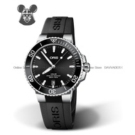 ORIS 0173377324134-0742164FC Men's Watch Aquis Date Automatic 39.50mm Rubber Strap Black *Original