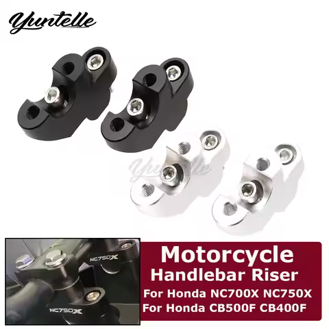 Handlebar Riser 30mm Heightening Clamp For Honda CB500F CB500X NC700S NC700X NC750X NC750X CB300F CB