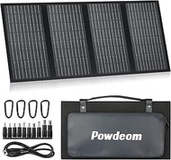 Powdeom SS60 Portable 60W Solar Panel, Waterproof IP67 Foldable Solar Panel Charger with 18V DC, PD 