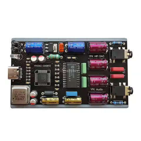 TDA1305 DAC decoder computer notebook USB decoding sound card HIFI mobile phone OTG