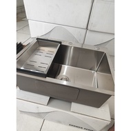 PROMO Kitchen sink 6045 Stainless Steel Kitchen sink 60 x 45 Stainless