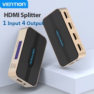 【COD】Vention HDMI Splitter 5 อินพุต 1 เอาต์พุตสวิทช์ HDMI 5x1 สำหรับ XBOX 360 PS4 สมาร์ท Android HDT