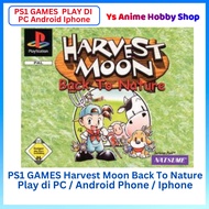 【PS1 Games Main di PC IPHONE ANDROID 】Playstation 1 Harvest Moon Back To Nature Farmer PS1 gAME BEST