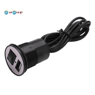 12-24V Universal USB Charger Motorcycle Power Adapter Socket USB Charger Waterproof Auto Charger Ada
