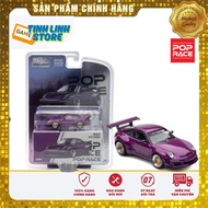 POP RACE x Enigma 1:64 Car Model - Porsche RWB 997 Purple (PRE015)