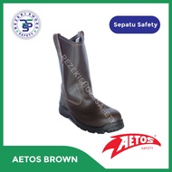 Sepatu Safety Aetos Lithium - Safety Shoes Aetos Lithium - Brown & Mocca