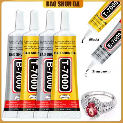 B-7000 25ML transparent adhesive for repairing contact phones B7000 Universal plastic and glass glue