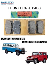 Toyota Land Cruiser FJ40 - FJ55 Front Brake Pads - AKEBONO - A-50K