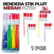 1 Pcs !!! Plastic Stick Flags School Hand Flag/s Whistle Plastic Flag/s School Stick Flag/s Stick Fl