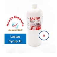 ICM Lactus Syrup 1 Litre - Lactulose solution for constipation stool softener.
