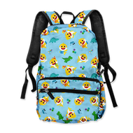 Baby shark 藍色可收納背包