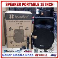 Speaker Portable Soundbest Ft 15 Soundbest FT15 Speaker Aktif 15 Inch