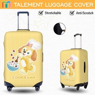 Cookieann Luggage Protector Cover Personalized Suitcase cover Stretchable Travel Luggage Accessories