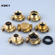 KBKY Qui Connect Water Fitting Claw Couplings Tap Connectors Copper DN15 DN20 DN25 Garden Water Conn