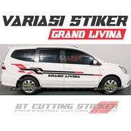 L24 grand livina Car Sticker nissan Sticker nissan grand livina Car Sticker