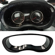 K-Car Dashboard Instrument Panel Cover Trim Frame ABS Carbon Fiber For Subaru Forester 2013-2018 XV 