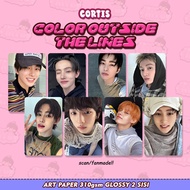 [UPDATE] CORTIS COLOR OUTSIDE THE LINES ADEK GEMESH>< PHOTOCARD FANMADE