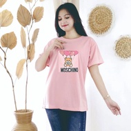 Helena premium women's T-shirt DTF bear balloon size XL XXL 3XL 4XL t shirt perempuan t shirt plus s