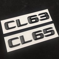 AO ABS 3d Chrome Letters For Car Trunk Mercedes Benz CL55 CL65 CL63 AMG W216 Emblem Badge Logo Stick