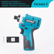 12V Brushless Electric Screwdriver 120N.m Cordless Impact Driver Drill High Speed For Makita Battery Power Tool