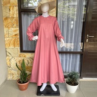 Gamis Polos bahan Toyobo Fodu by riZAru