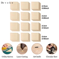 [Cuticate1] Basswood Sheet Plywood Sheet,Unfinished Wood Piece for Crafts for Cutting,Wood Burning